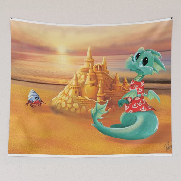 Item preview, Beach Dragon designed and sold by Rebecca Chimarusti.