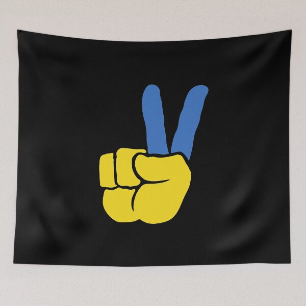 Item preview, Ukraine Peace Symbol designed and sold by w1ckerman.