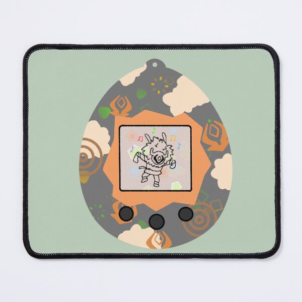 Item preview, Dancing Hilichurl Tamagotchi designed and sold by Karucchi.
