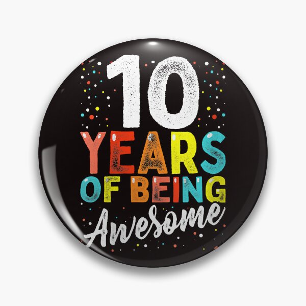 Item preview, Womens 10 Years Of Being Awesome 10 Years Old 10th Birthday  designed and sold by Christmas222.