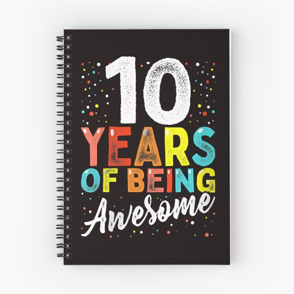 Item preview, Womens 10 Years Of Being Awesome 10 Years Old 10th Birthday  designed and sold by Christmas222.