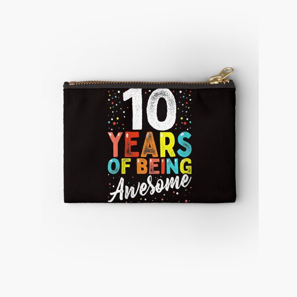 Item preview, Womens 10 Years Of Being Awesome 10 Years Old 10th Birthday  designed and sold by Christmas222.