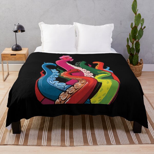 Item preview, Colorful Octopus Tentacles With Heart Cool Art Aesthetic designed and sold by Dressed For Duty.