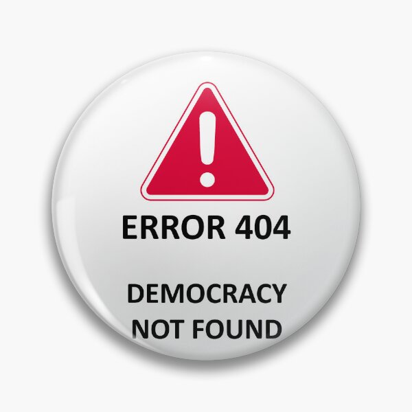 Item preview, Democracy not Found designed and sold by Lanfa.