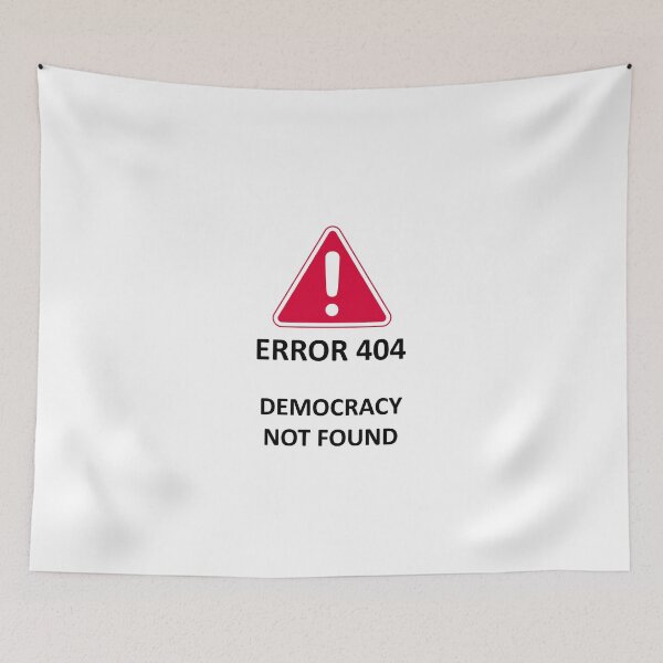 Item preview, Democracy not Found designed and sold by Lanfa.