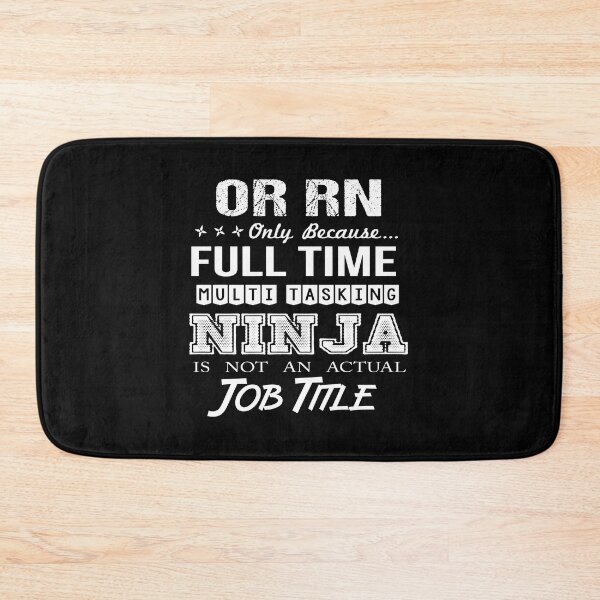 Item preview, Or Rn T Shirt - Ninja Job Gift Item Tee designed and sold by ritterdick.