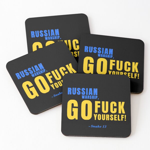 Item preview, Russian Warship, Go Fuck Yourself! designed and sold by FunGuru.