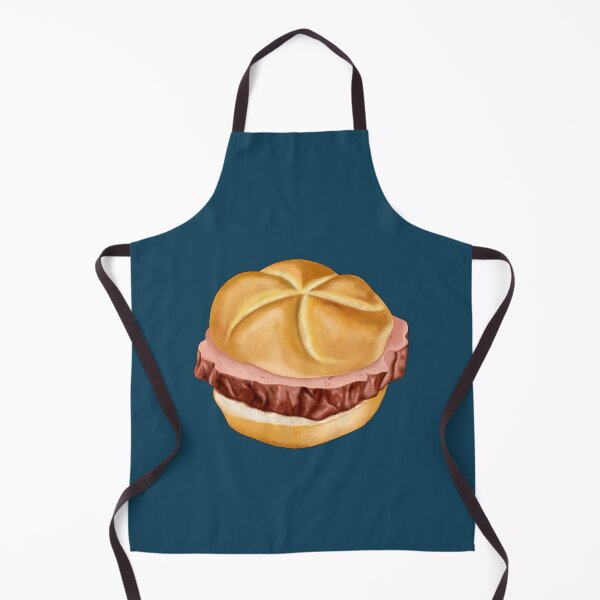Item preview, Bavarian meat loaf in bread roll designed and sold by Pollywellloves.