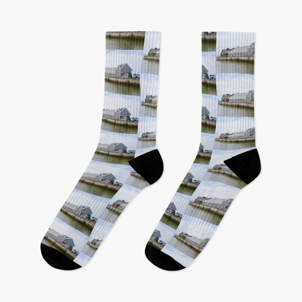 Item preview, The Wharf at Victoria by the Sea designed and sold by Shulie1.