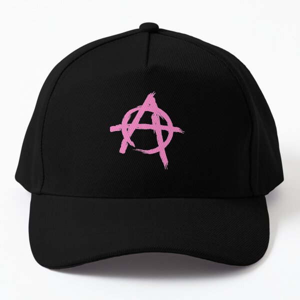 Pink Anarchy Baseball Cap