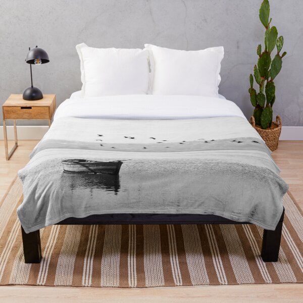 Item preview, Barco navegando por un lago designed and sold by MyInspiredPrint.