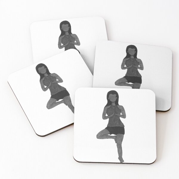 Item preview, Tadasana Yoga Girl designed and sold by morbidcandyboutique .