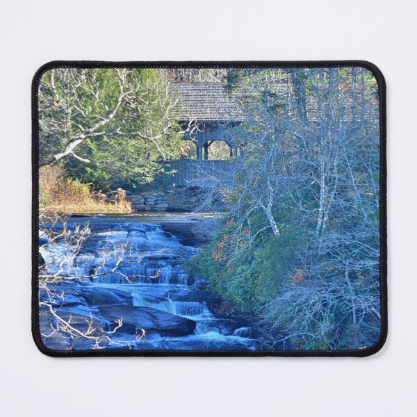 Item preview, High Falls And Covered Bridge Dupont State Forest South Carolina designed and sold by LisaWootenPhoto.