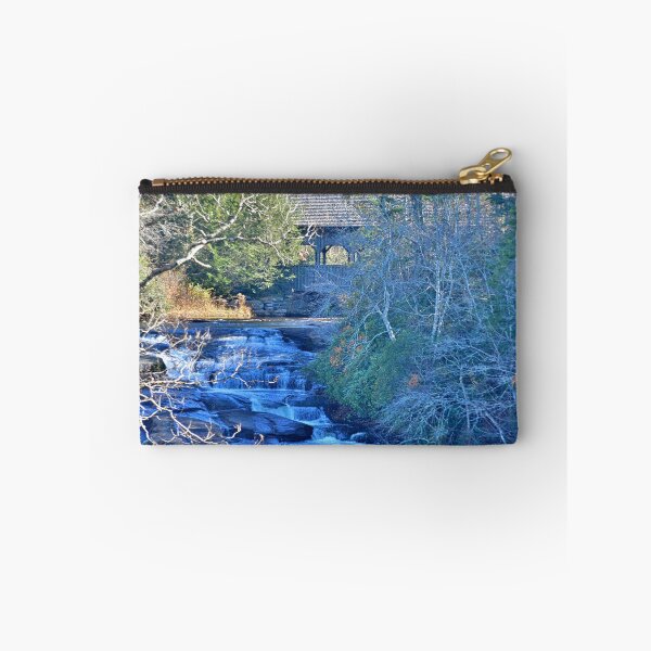 Item preview, High Falls And Covered Bridge Dupont State Forest South Carolina designed and sold by LisaWootenPhoto.