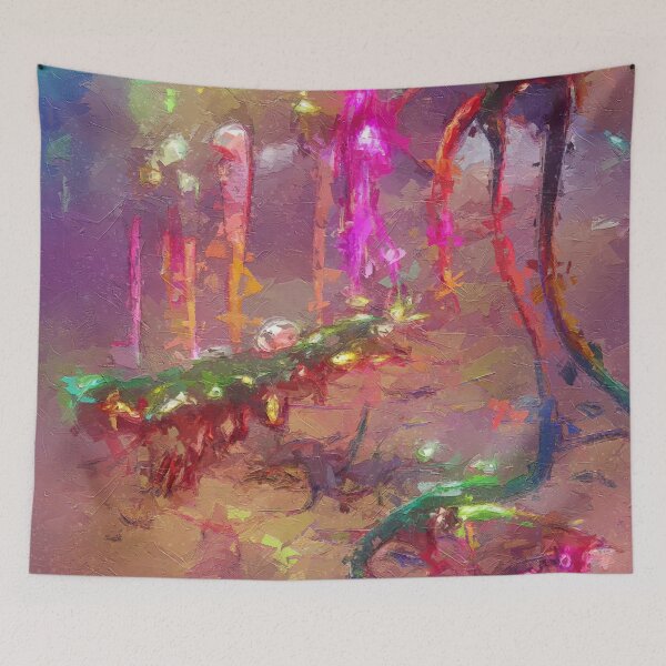 Item preview, Multi-Legged Monsters Munching Magic Mushrooms designed and sold by Vincent Rubens.