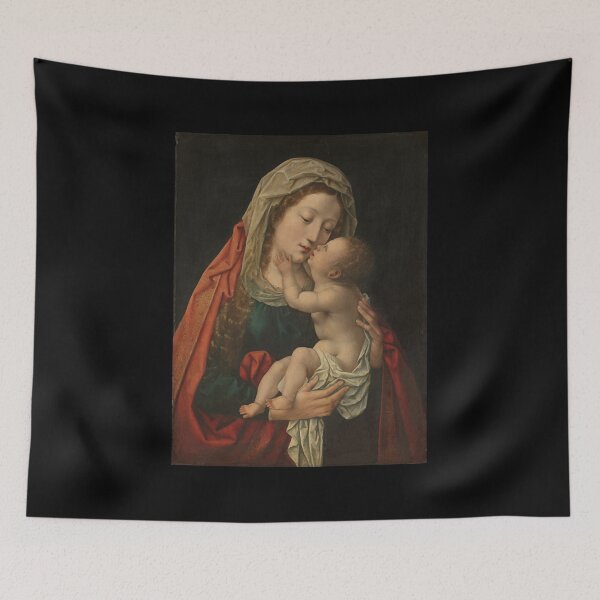 Item preview, The Virgin and Child, Christmas Nativity Prints designed and sold by shopNuNuOi.