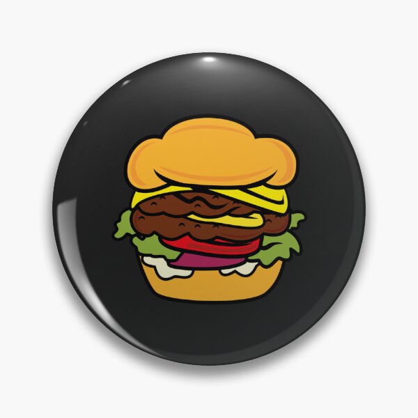 Item preview, Cheesburger cartoon    designed and sold by Pollywellloves.