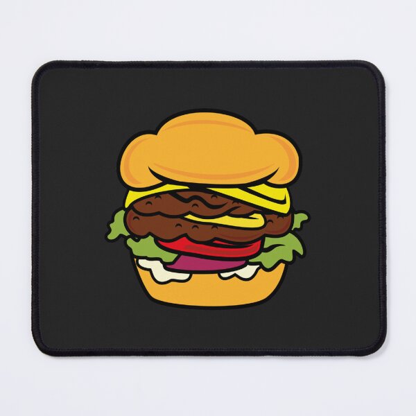 Item preview, Cheesburger cartoon designed and sold by Pollywellloves.