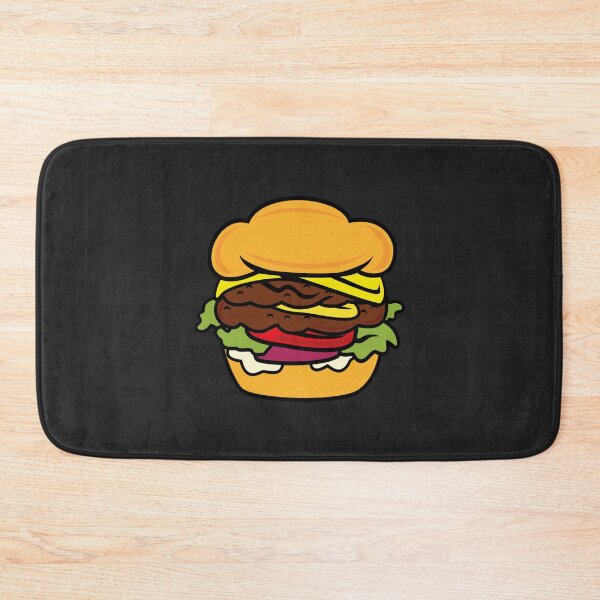 Item preview, Cheesburger cartoon    designed and sold by Pollywellloves.