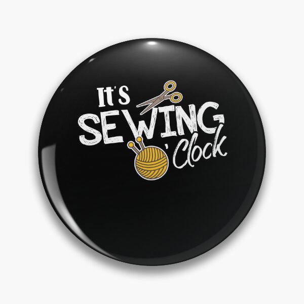 Item preview, Funny Sewing Saying Yarn Sewing O'Clock Quilting Quilter designed and sold by Dressed For  Duty.