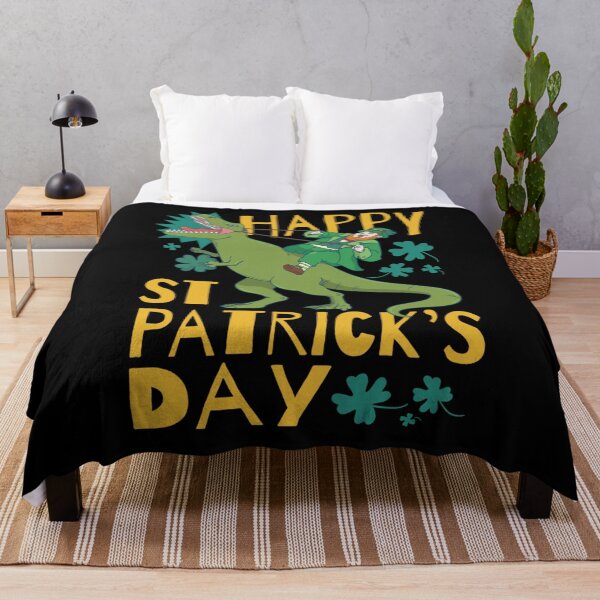 Item preview, Happy St Patrick's Day t-rex, St patricks leprechaun dinosaur designed and sold by Kezichy.