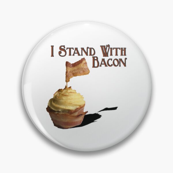 Item preview, I Stand With Bacon   designed and sold by Pollywellloves.