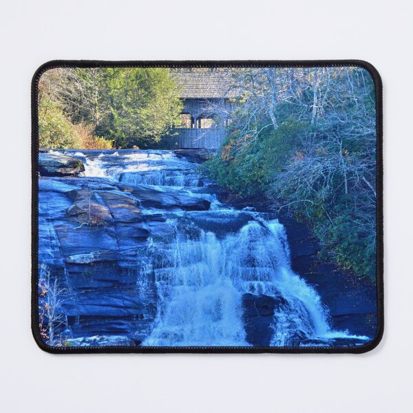 Item preview, High Falls and Covered Bridge Dupont State Forest South Carolina Vertical designed and sold by LisaWootenPhoto.