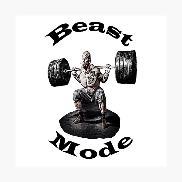 Item preview, Beast Mode Weight Lifter designed and sold by Art4fun333.