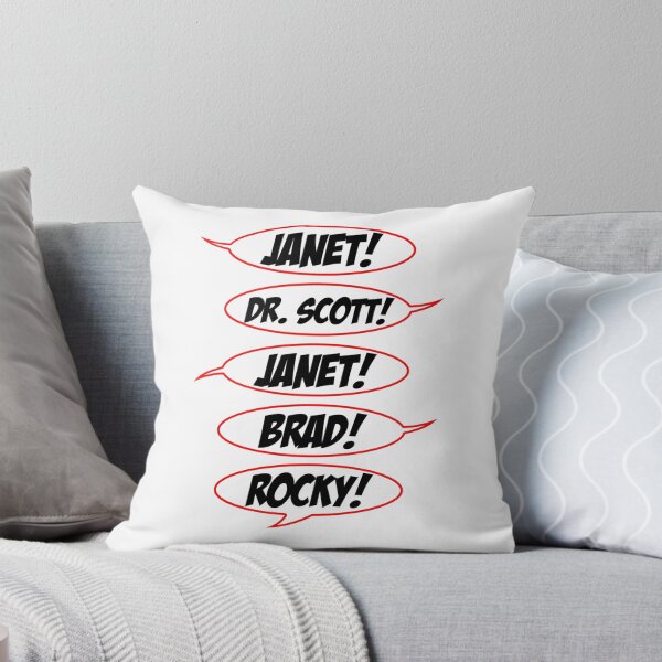 Item preview, Janet! Dr. Scott! Janet! Brad! Rocky!   designed and sold by Pollywellloves.
