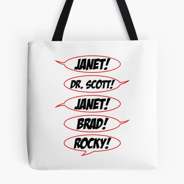 Item preview, Janet! Dr. Scott! Janet! Brad! Rocky!   designed and sold by Pollywellloves.