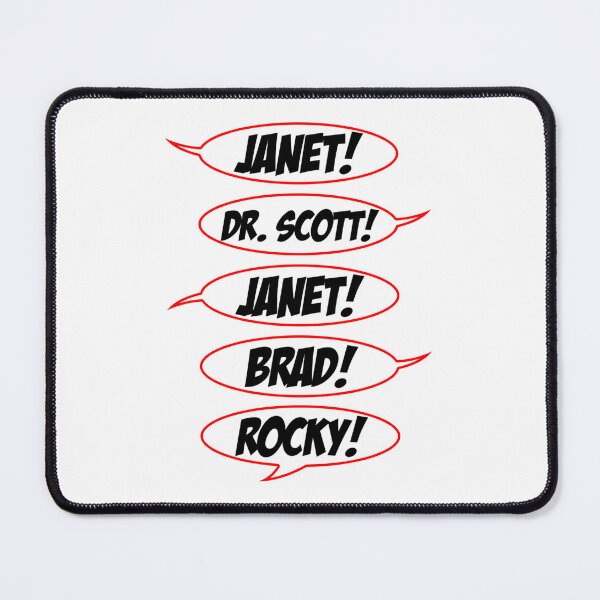 Item preview, Janet! Dr. Scott! Janet! Brad! Rocky!   designed and sold by Pollywellloves.