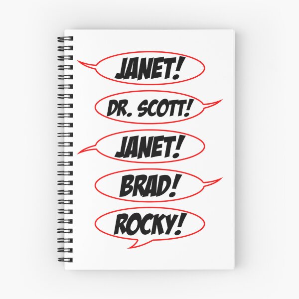 Item preview, Janet! Dr. Scott! Janet! Brad! Rocky!   designed and sold by Pollywellloves.