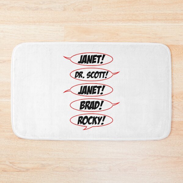 Item preview, Janet! Dr. Scott! Janet! Brad! Rocky!   designed and sold by Pollywellloves.