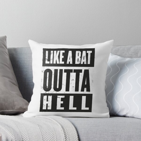 Item preview, LIKE A BAT OUTTA HELL!   designed and sold by Pollywellloves.