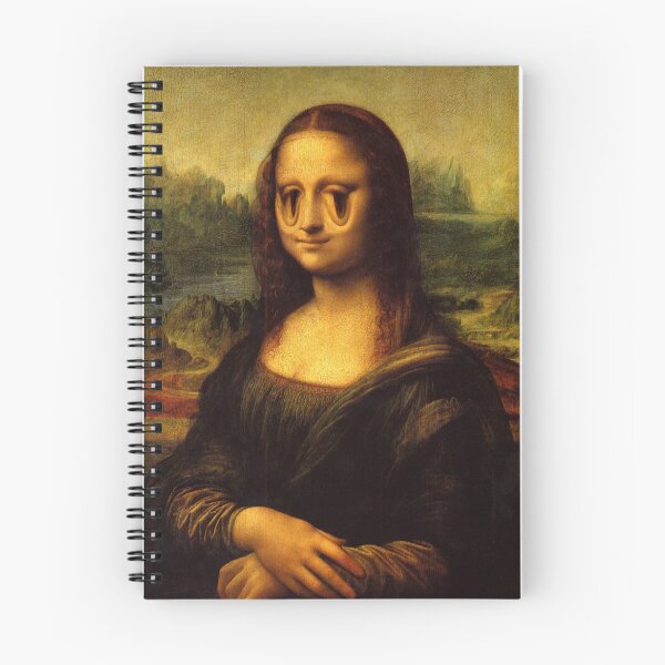 Item preview, Cursed Mona Lisa: famous painting by  Leonardo da Vinci designed and sold by designsbykhushi.