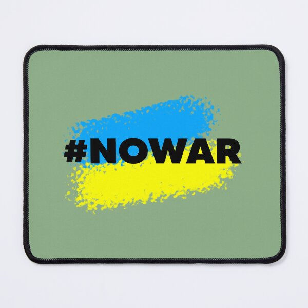 Item preview, NO War Ukraine Support designed and sold by Mooostickers.