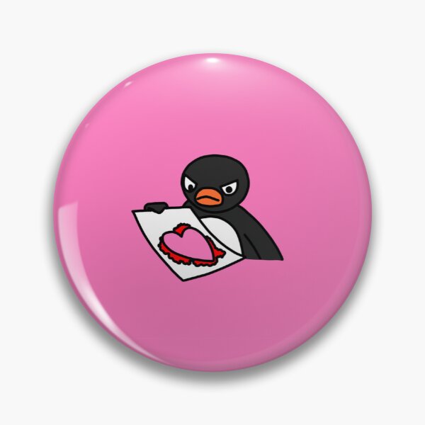 Item preview, penguin valentine meme designed and sold by TVLMdesigns.