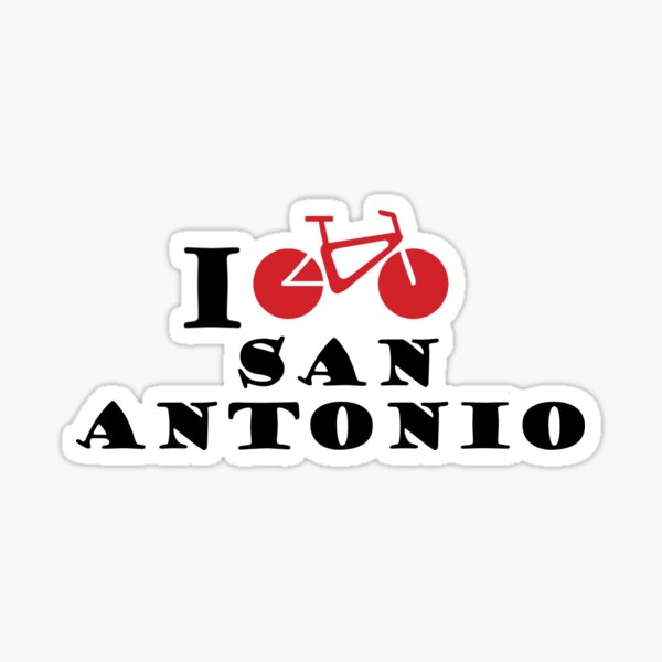 I Cycle San Antonio Sticker