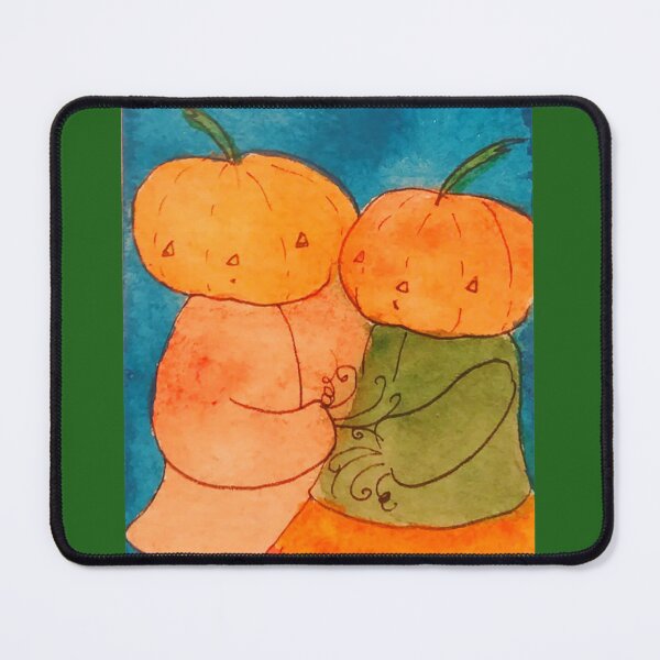 Item preview, Pumpkin couple, Halloween, jack olantern, fall theme designed and sold by Edgot Emily Dimov-Gottshall.