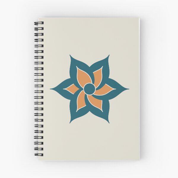 Item preview, Blue Japandi Inspired Flower Design designed and sold by beccaveedesigns.