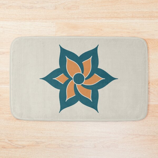 Item preview, Blue Japandi Inspired Flower Design designed and sold by beccaveedesigns.