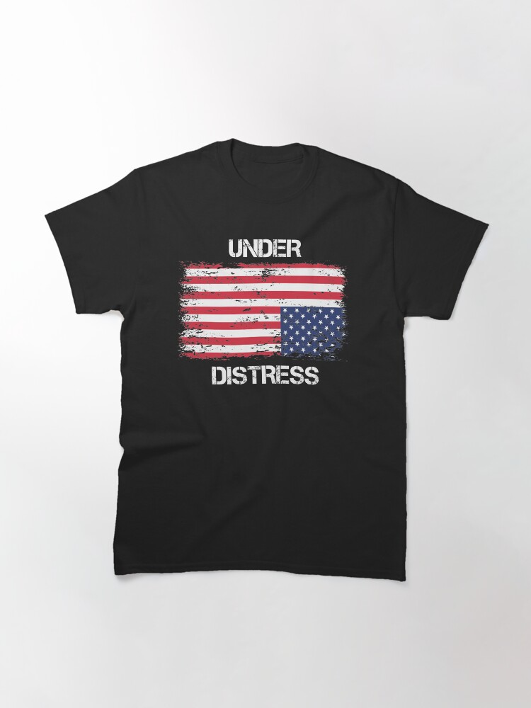 Upside Down Us Flag T Shirt By Jumpingmaster Redbubble