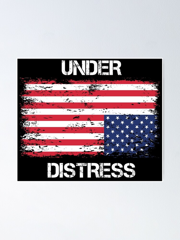"Upside down US Flag" Poster for Sale by jumpingmaster Redbubble