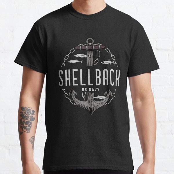USN - Shellback Seal T-Shirt - Navy
