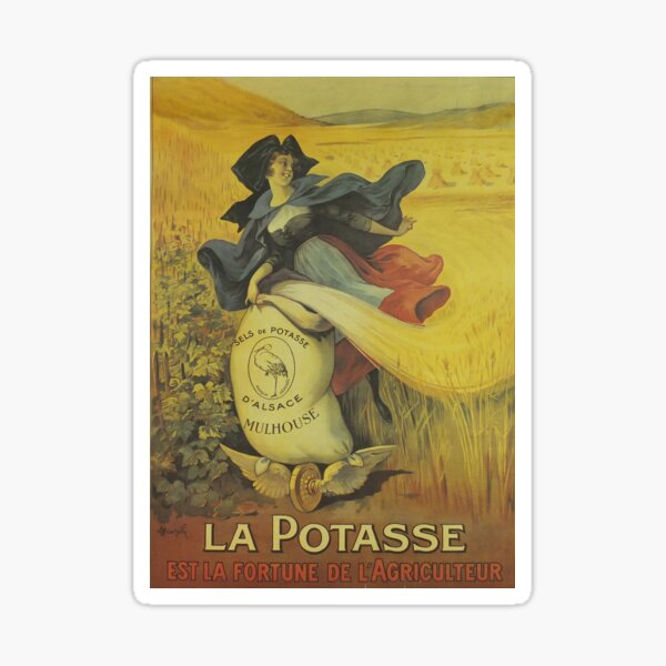 Vista previa del artículo con la obra «La Potasse - Arte Vintage», diseñado y vendido por RickE.