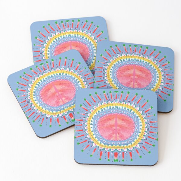 Item preview, Funky Boho Mandala #2 designed and sold by MarcyBrennanArt.
