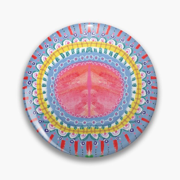 Item preview, Funky Boho Mandala #2 designed and sold by MarcyBrennanArt.