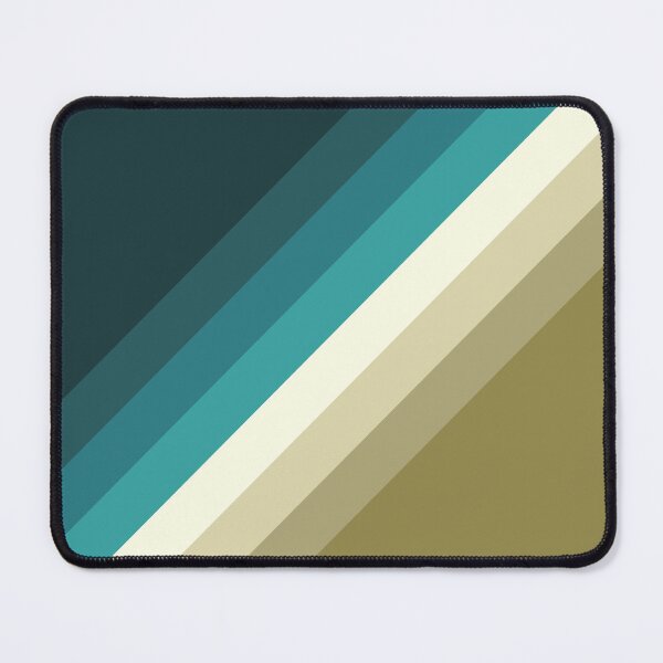 Item preview, Green and blue retro diagonal stripes designed and sold by BattaAnastasia.