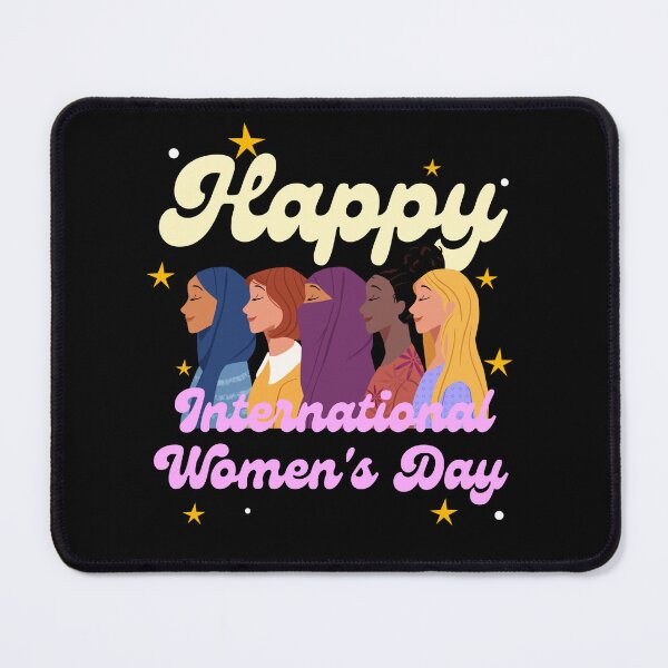 Item preview, Happy International Women's Day 8 March, be a strong women, Cool Cute Women designed and sold by Colors nature.