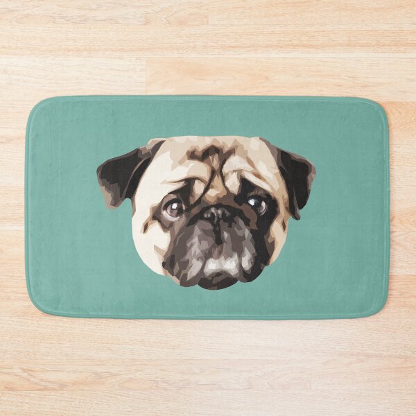 Item preview, Pug Cute Dog Pop Art - Fawn Pug - WPAP designed and sold by inkandmoth.